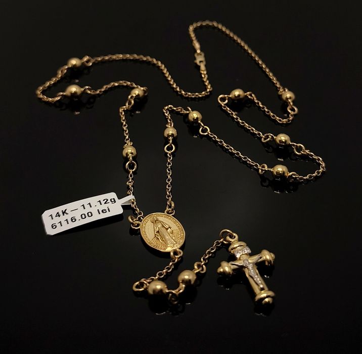 Bijuteria Royal lant din aur 14k 11.12 gr