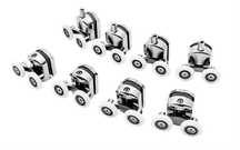 Set 8 role duble cu rulmenti cabina/paravan dus cromate