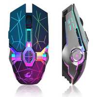 Mouse Gaming Multicolor DPI Ajustabil, baterie încorporată, Gaming