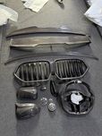 Eleron Portbagaj Luneta Grile Capace Oglinzi  Carbon BMW G06 F96 X6M