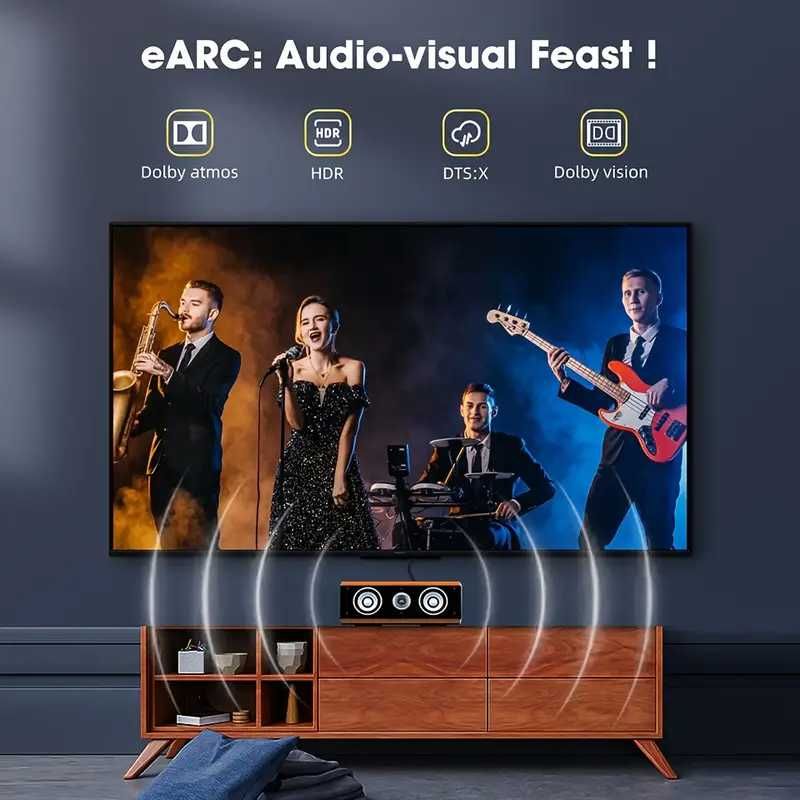 Кабел за бързо зареждане PD3.1 Мощност 240W/USB Type-C до USB-C 8K60Hz
