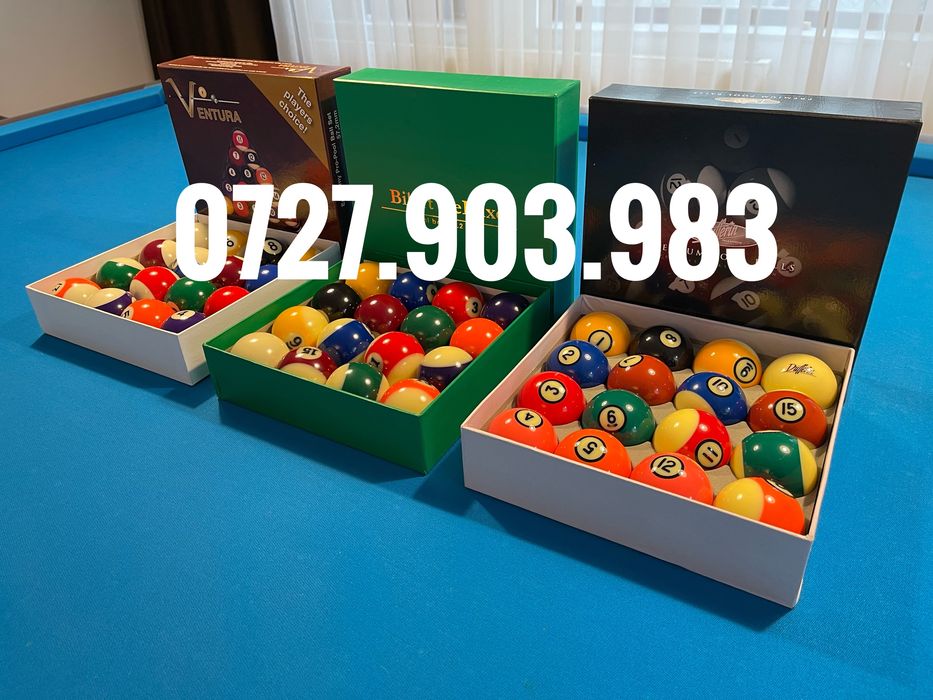 Bile - tacuri - varturi - postav biliard OFERTA -27.903.983