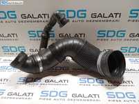 Tub Tubulatura Conducta Admisie Presiune Aer Intercooler Turbo Turbina Turbosuflanta Volkswagen Passat B6 2005 - 2010 Cod 3C0129654 3C0129635 [M5392]