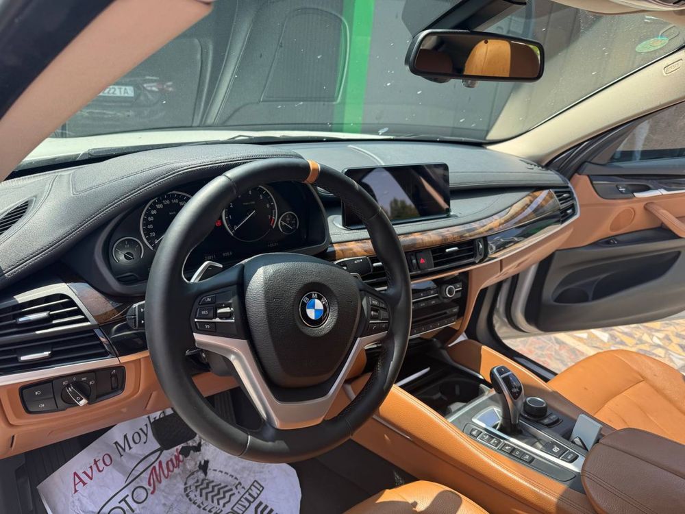 Bmw x6 2015 белый цвет