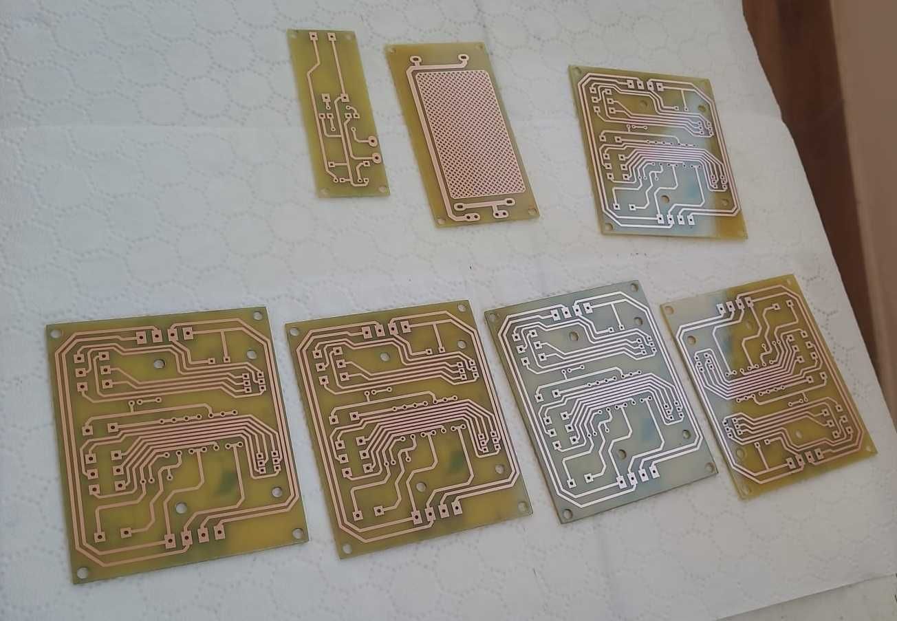 Circuite imprimate cablaje PCB realizate in regim DIY