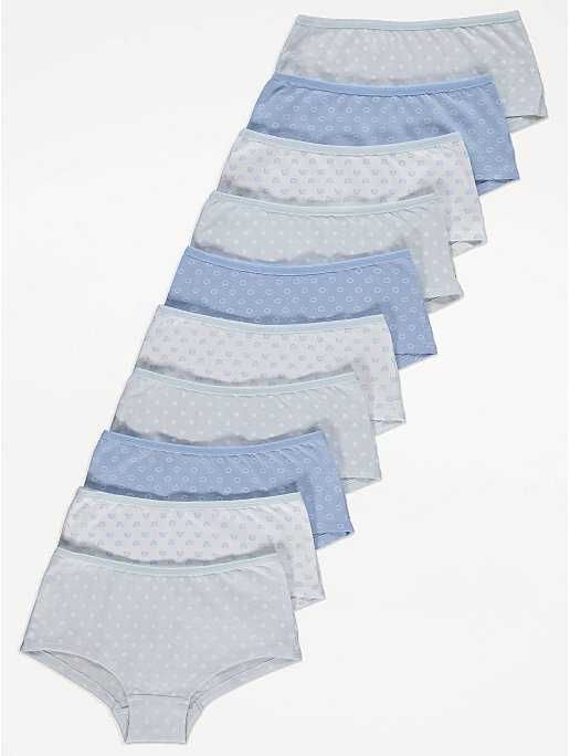 set 10 chiloti de la 4 la 13 ani / 110,  128, 135, 140, 152, 158