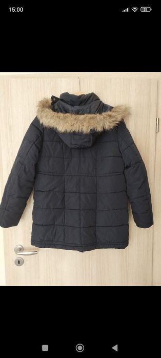 Тъмносиньо яке за бременни HM, р-р М