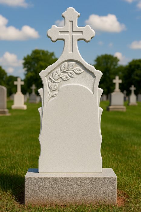 Monumente funerare din piatră artificială
