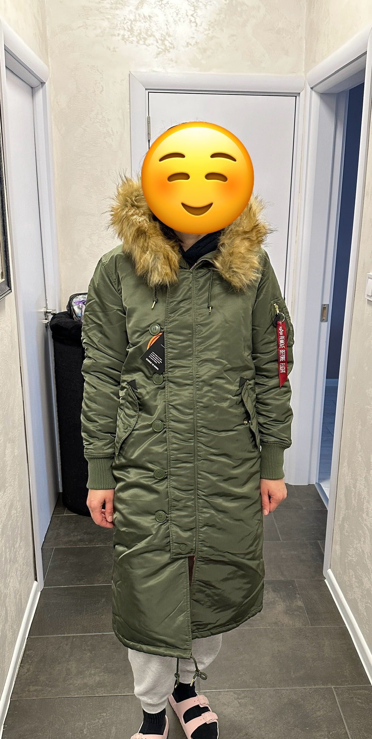 ALPHA INDUSTRIES дамска зимна парка в Каки, р-р М