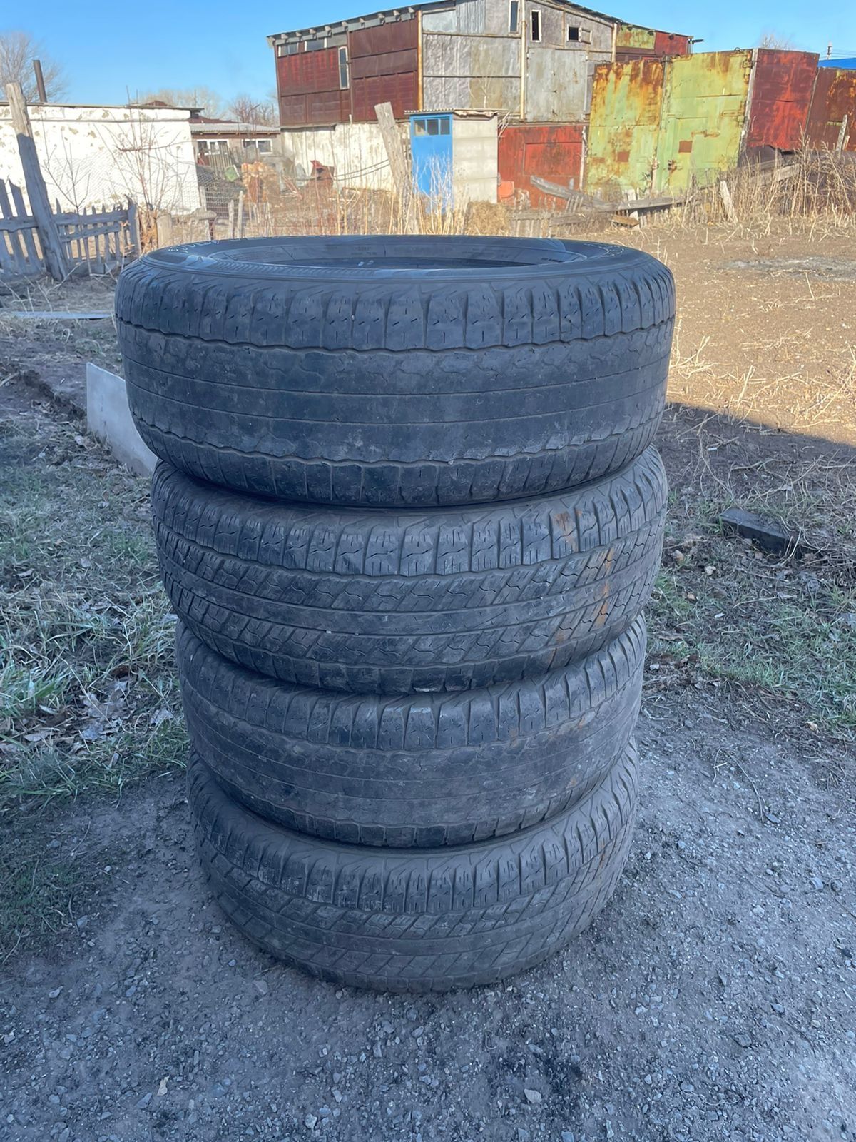 Шины Goodyear.  Б/у . 255×70×15С