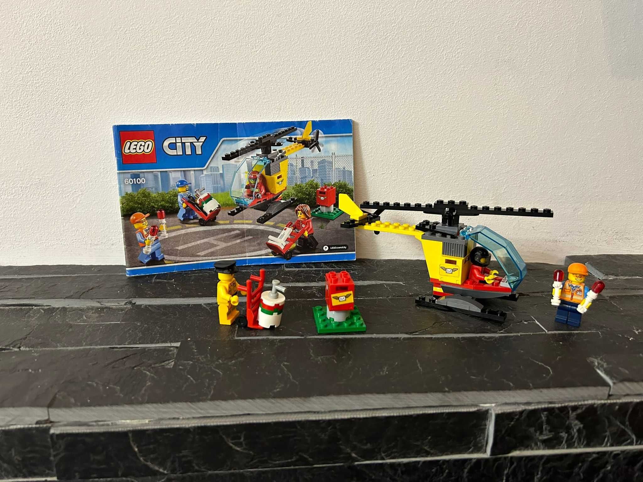 Lego City Airport Starter Set, 60100 - 64 piese