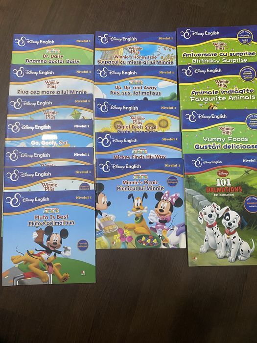 Carti engleza Disney  copii - 21 bucati