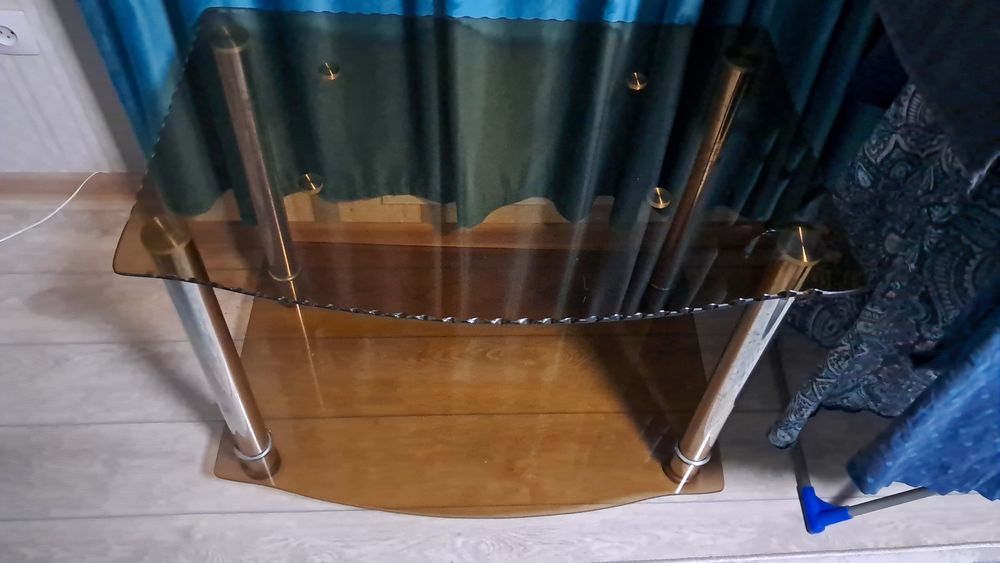 тумба стекло под телевизор