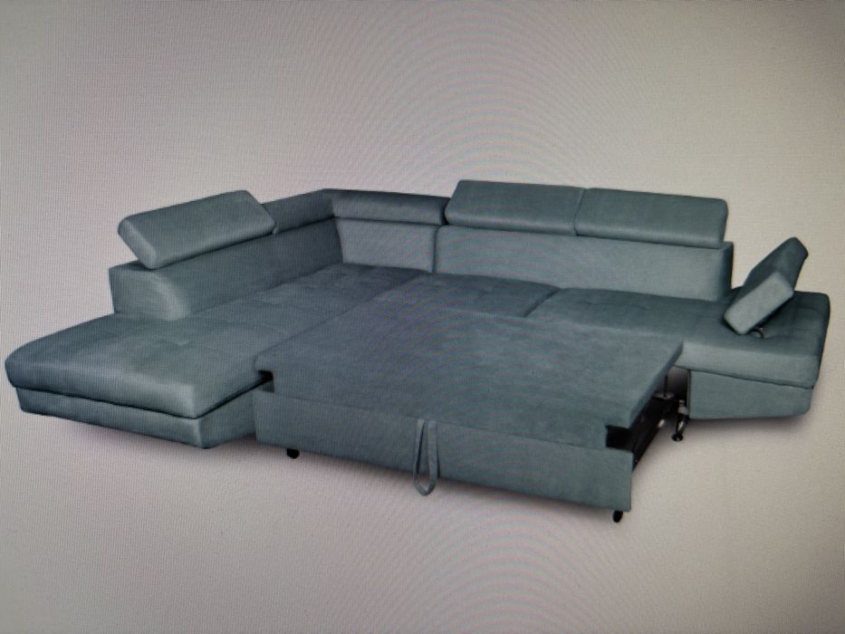 Canapea extensibila living+ topper inclus