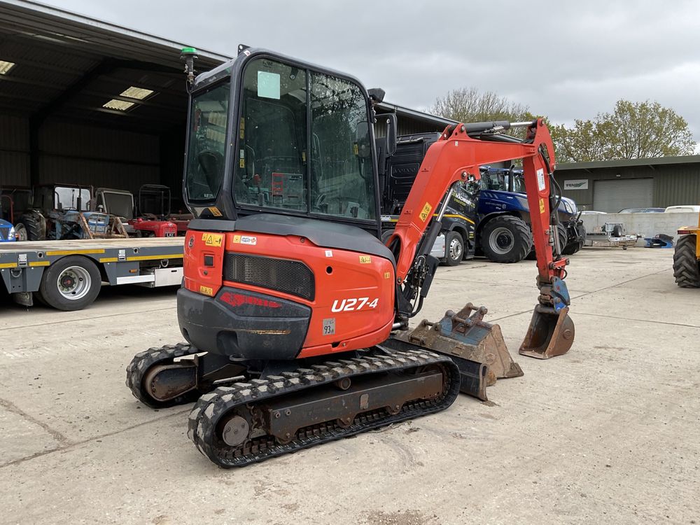 KUBOTA U27-4 miniexcavator