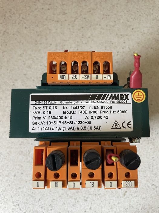 Transformator electric 10-18 V