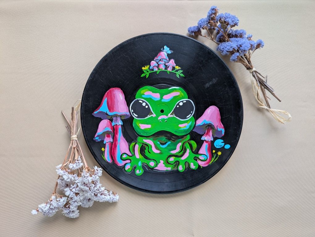 Грамофонни плочи с рисунки
