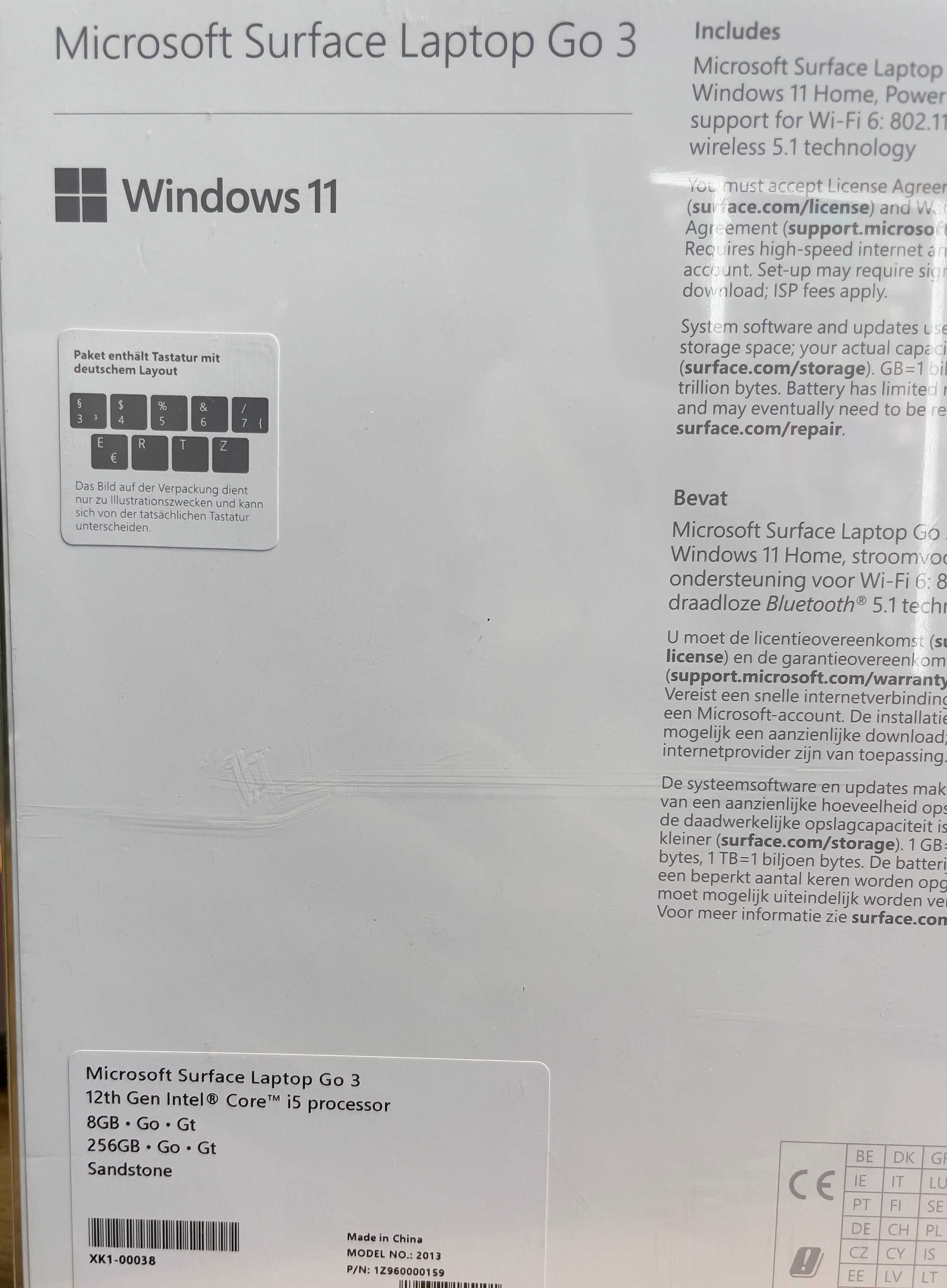 Microsoft Surface Go 3 i5-1235U SSD 256GB RAM 8GB Sandstone | TrueGSM