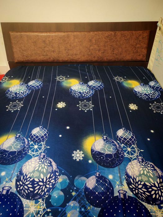 ***Cadru PAT ȘI SALTEA, vând urgent