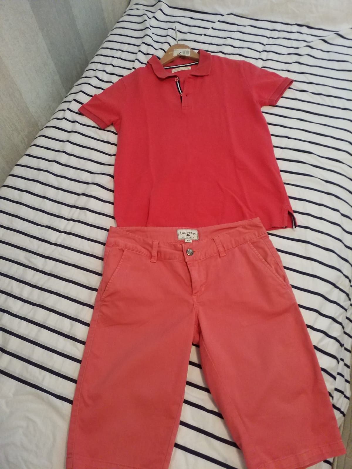 Pantaloni Lee Cooper, tricou Zara mărime 11-12 ani