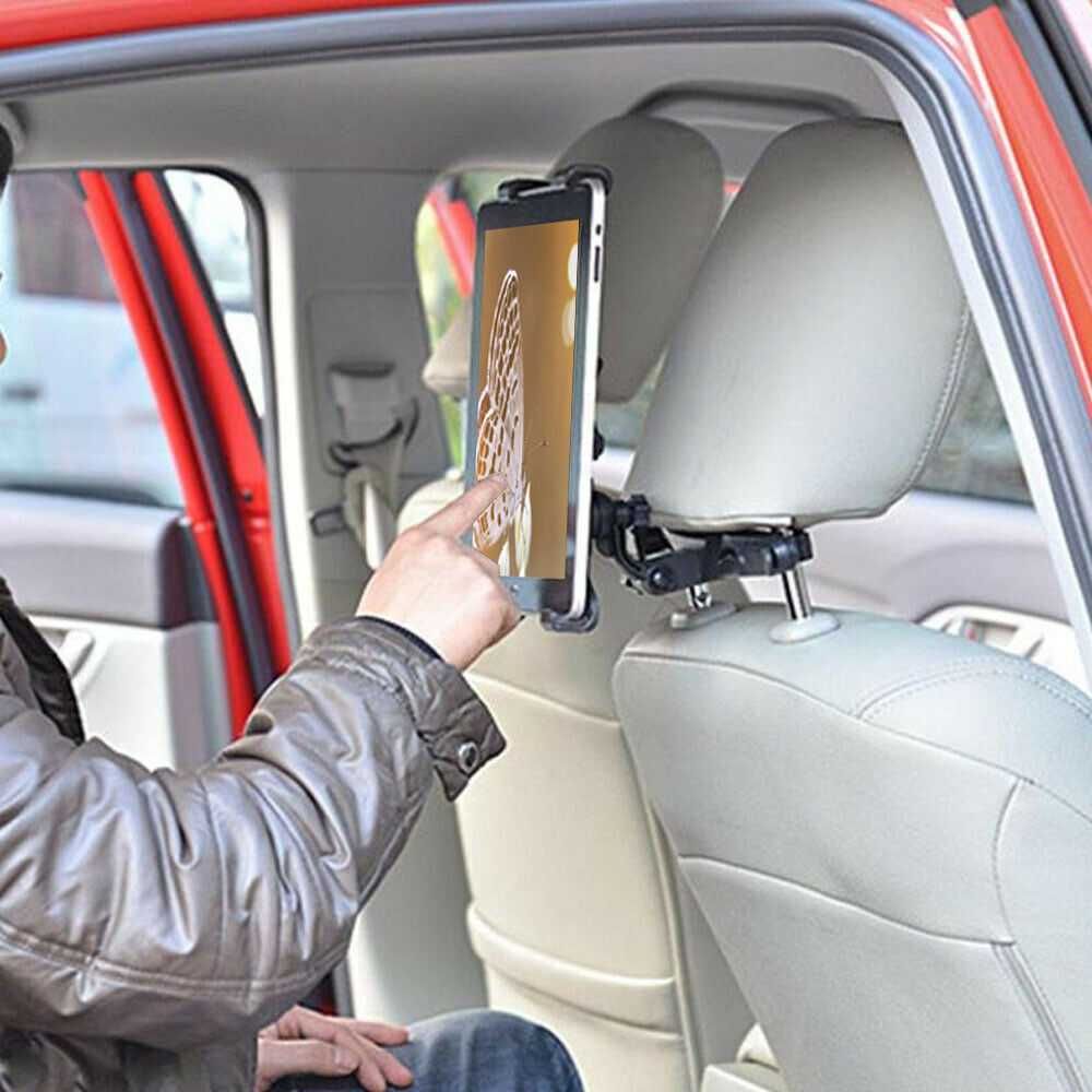 Стойка 7"-11" таблет телефон за подглавника на автомобила. Държач кола