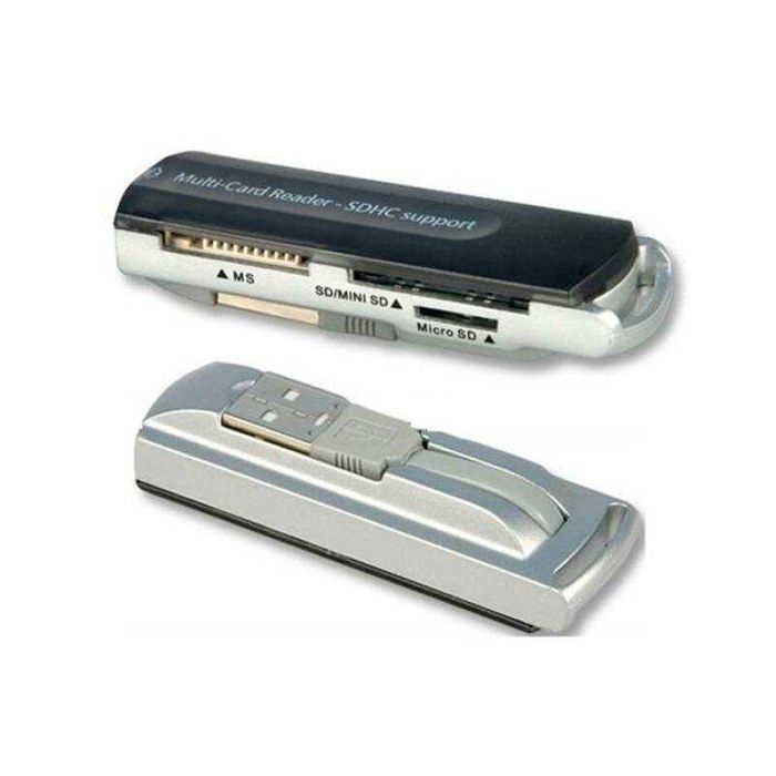 Универсален карточетец 43в1, 4 слота, USB 2.0
