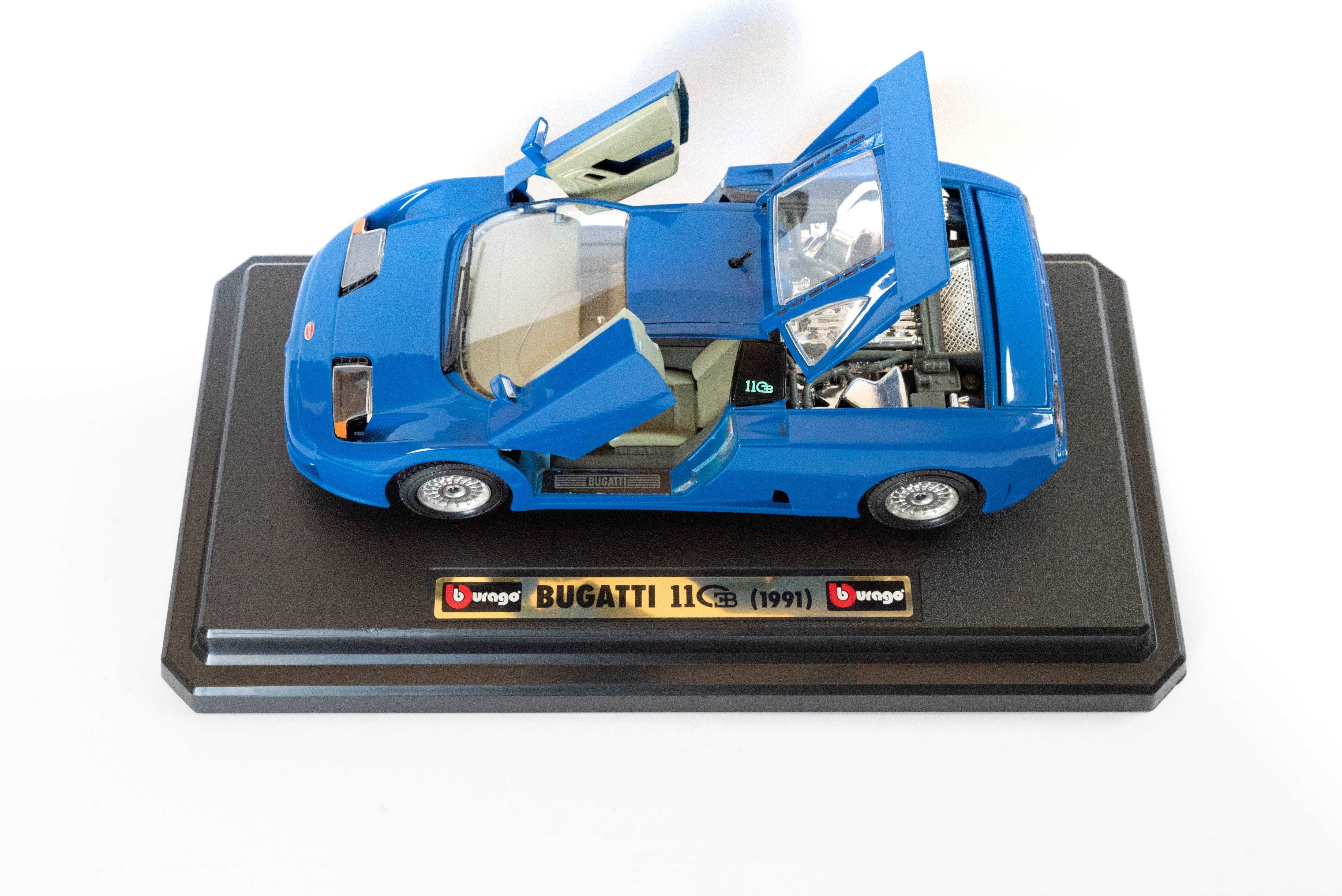 Bugatti EB110 1:24 Burago с кутия