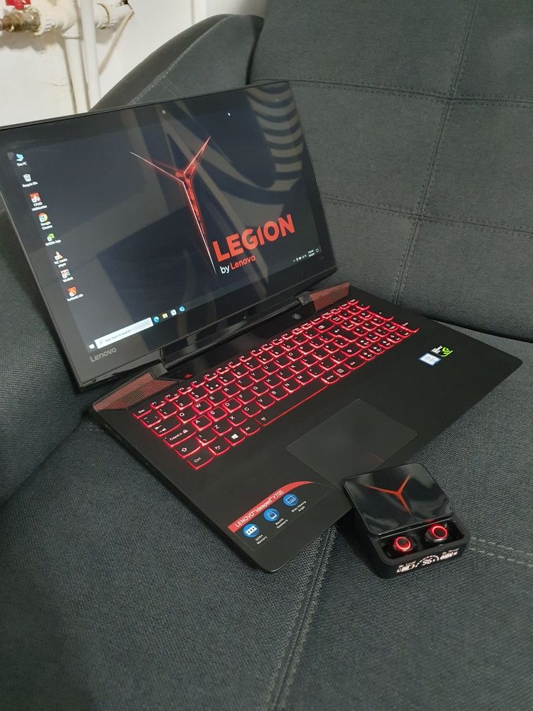 Lenovo Legion Gaming,Ecran15"FHD,Cpu i7,Ram16gb,2xSSD,Nvidia GTX,Căști