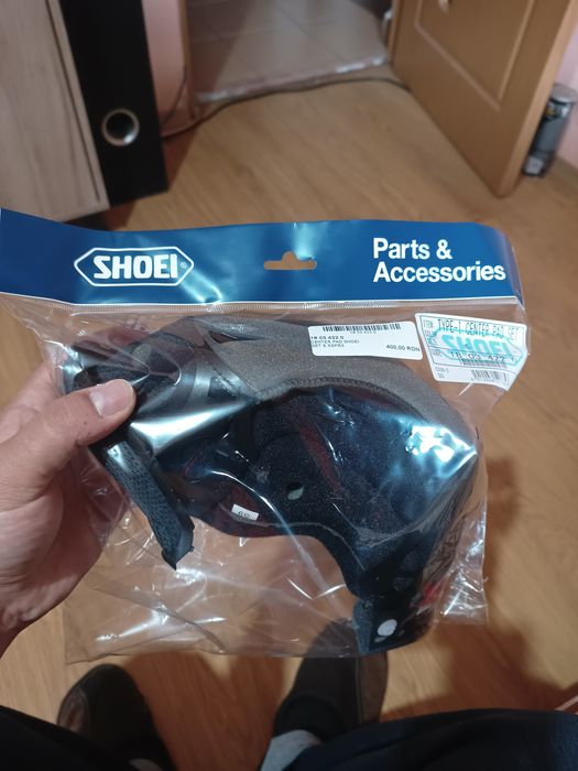 Shoei X Spirit 3 interior