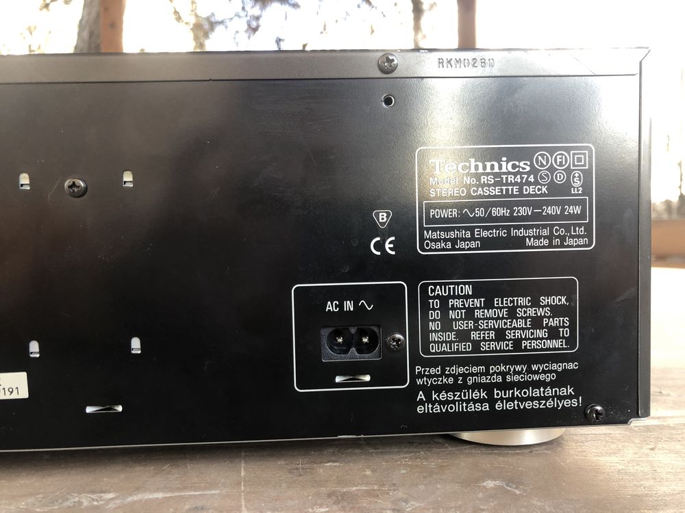 Deck Technics RS-TR 474 vintage de colectie