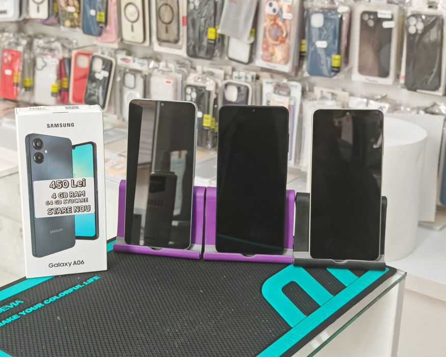 Galaxy A06, 4/64 GB, Nou, Garanție