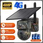 Соларна камера STELS W4, 4G, 4MP Ultra HD, 7800mAh, IP66, PIR сензор
