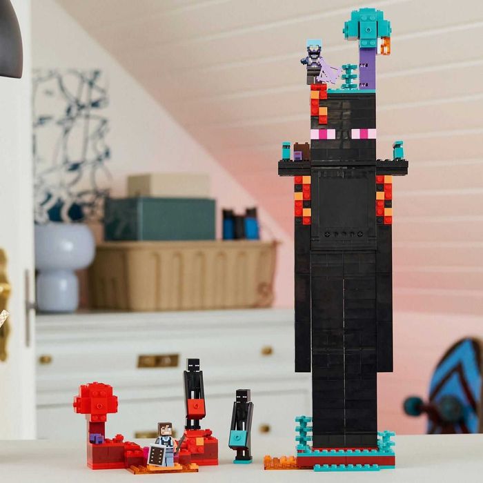 НОВО LEGO Minecraft 21279 - The Enderman Tower