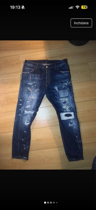 Blugi evazati - Ripped Jeans Adriano Langella