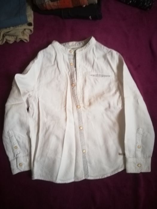Lot haine băieți 6-7 ani, pantaloni, cămașă, bluza, sacou