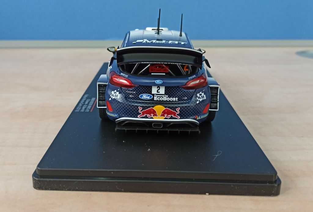 Macheta Ford Fiesta WRC Rallye Monte Carlo 2018 - IXO 1/24 Raliu