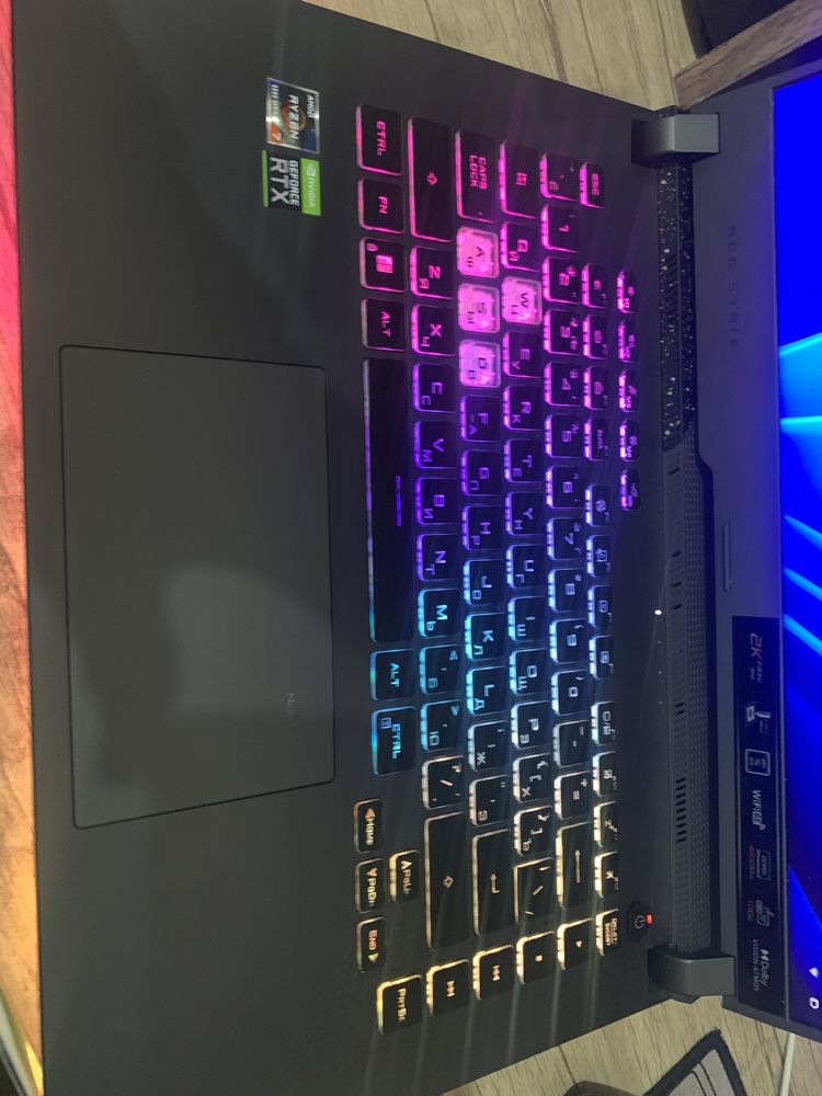 asus rog strix g513 16ram/1000 gb