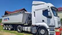 Transport agregate de balastiera și cereale