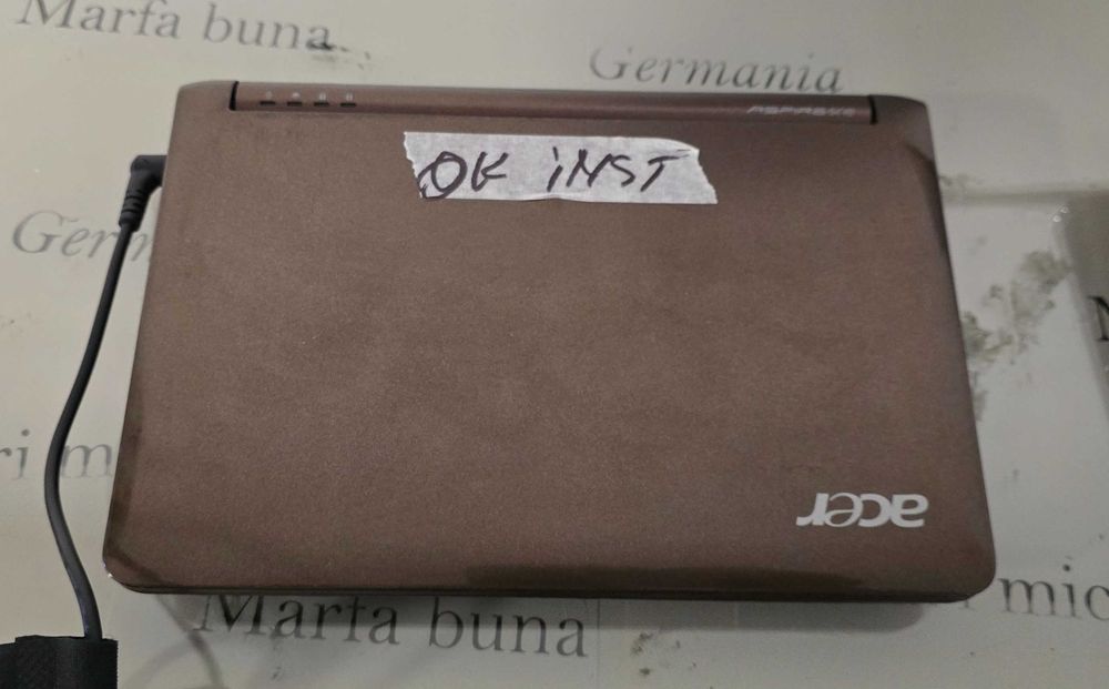 Laptop mini core2duo - Acer Aspire One ZG5 - functional,instalat