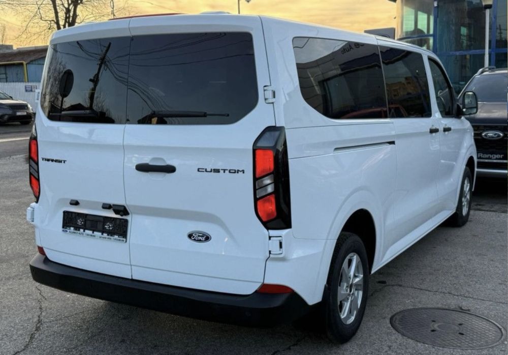 Ford tranzit custom pentru inchiriat/ rent a car/ cu sofer/ fara sofer
