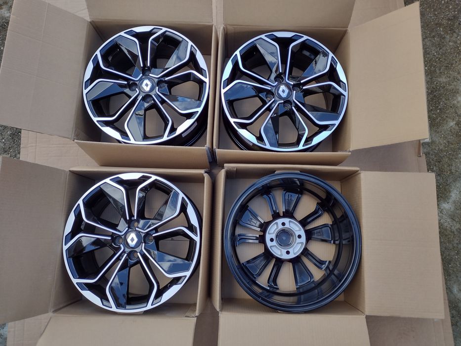 Jante 16 Renault 4 x 100 R16 sau R15 Bicolore