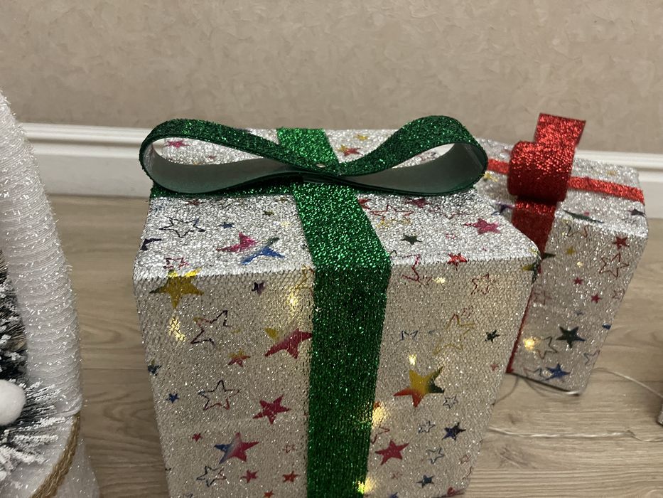 Новогодний декор. декор новогодний снеговик  подарочные коробки