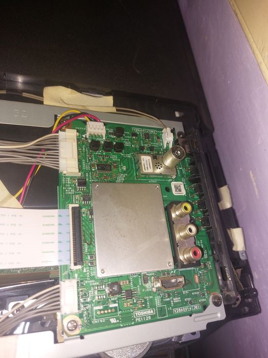Placa  de baza tv toshiba