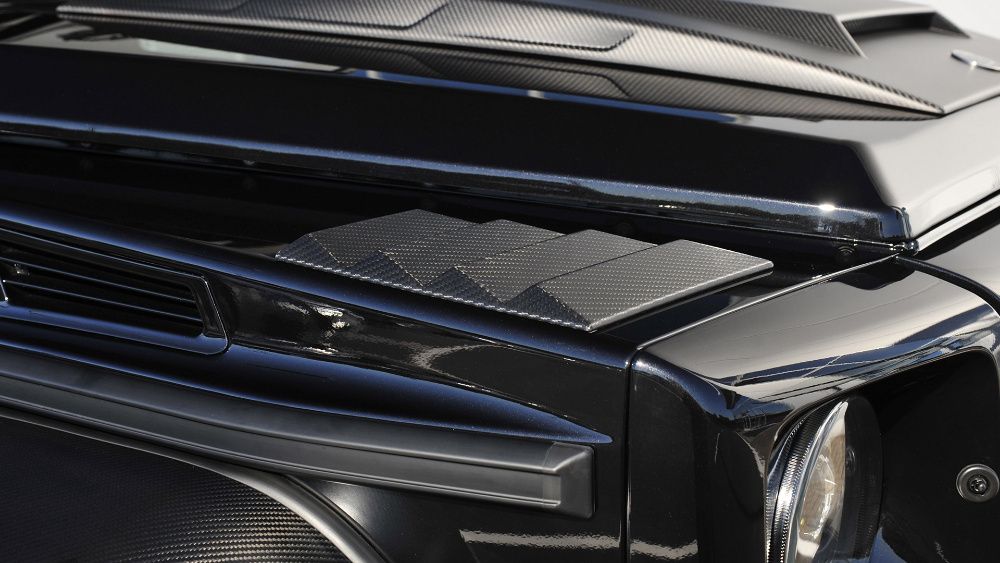 Карбон добавки за предни калници  G500 G350 G63 AMG W463