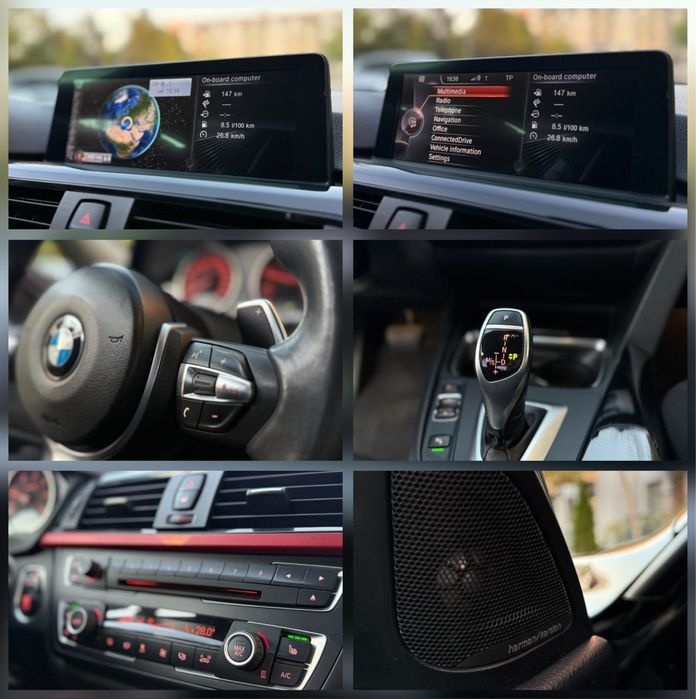 BMW F30 – 2013 – Negru și nervos, dar cu voce de aur (Harman Kardon)