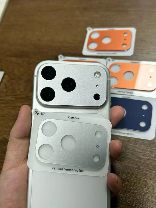 Apple iPhone 17 Pro / 17 Pro Max / Цветен Стъклен протектор за камера