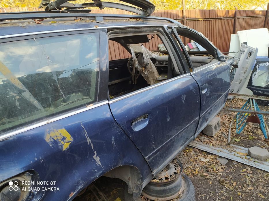 Продам по запчастям Ауди А6 ц5 кузов уневирсал