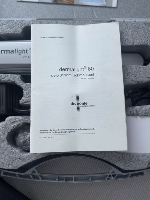 Lampa UVB Dermalight