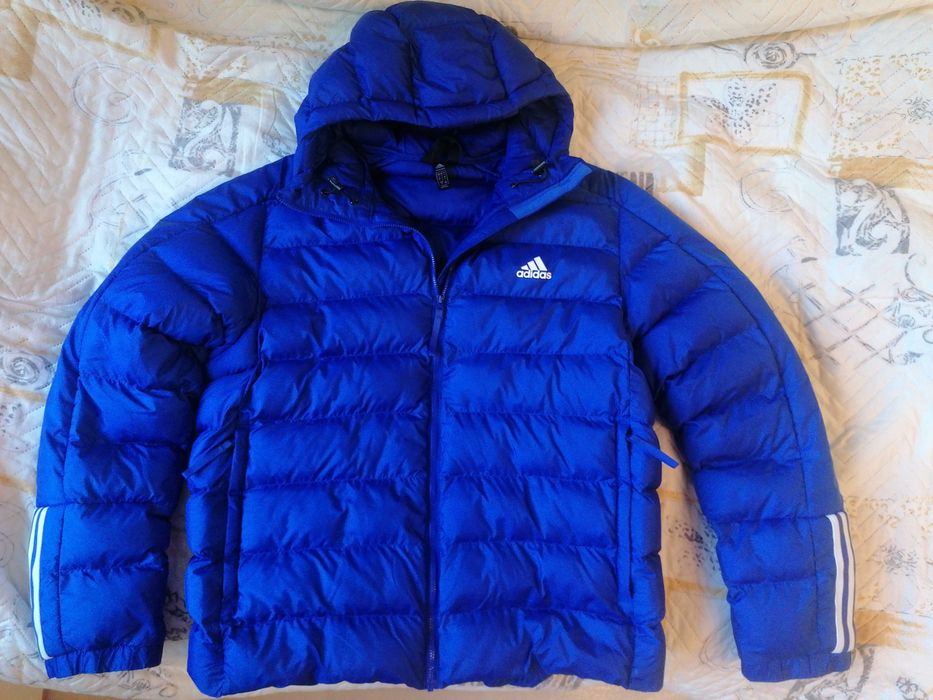 Мъжко яке Adidas синьо размер L
