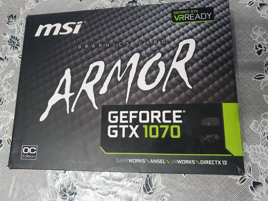 Видео карта MSI 1070 8G